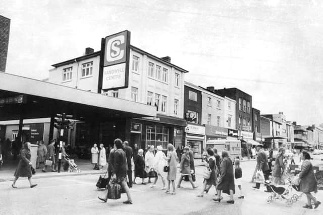 The newly opened Sandwell Centre in the 1970s
