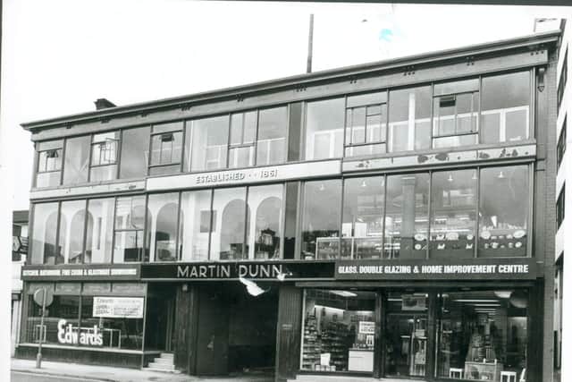 The Martin Dunn showroom