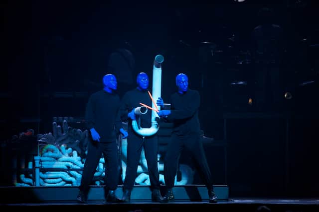 Blue Man Group at the former NIA in Birmingham back in 2009