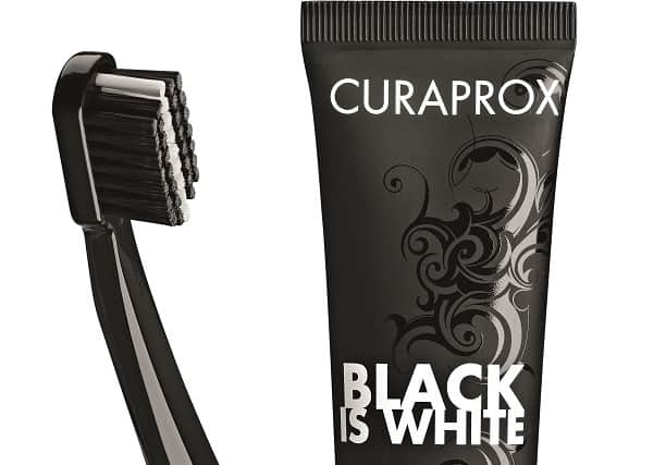 BlackIsWhite with toothbrush