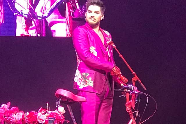 Adam Lambert. Photo by: Stuart Newman