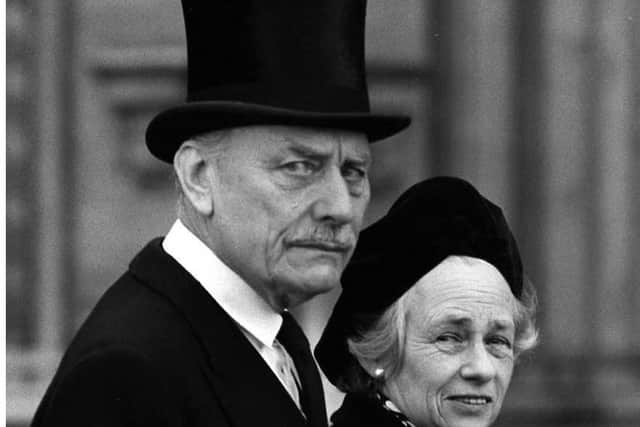 Enoch Powell and his wife Pamela
