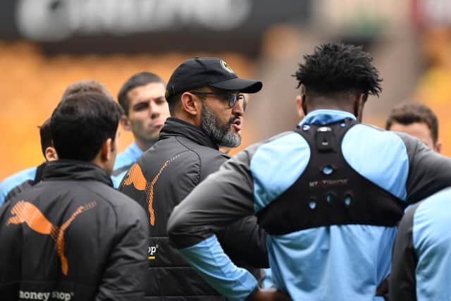Nuno in open training session (AMA)