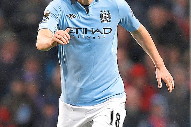 Barry won the title with Manchester City.
