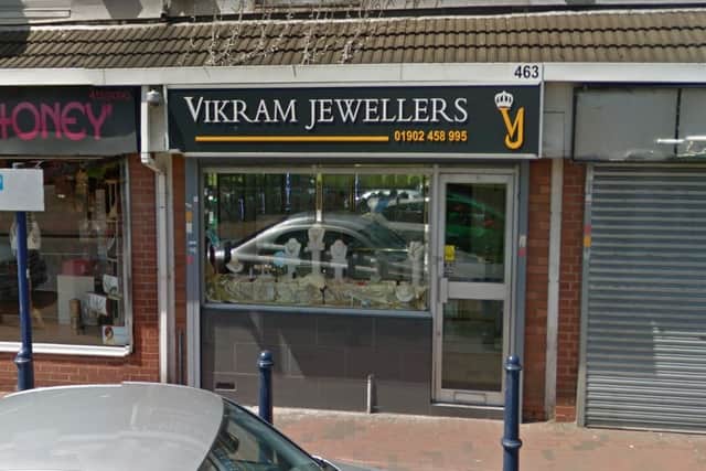 Vikram Jewellers in Dudley Road, Wolverhampton. Picture: Google
