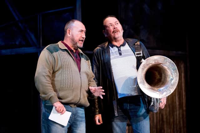 Brassed Off at Wolverhampton Grand Theatre. Pic: Graeme Braidwood