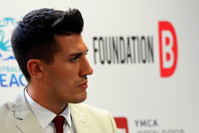Danny Batth at the official launch of DB Foundation