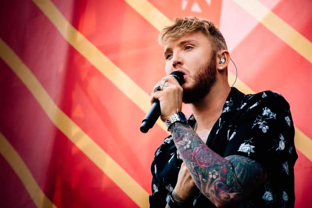 James Arthur on the Main Stage at V