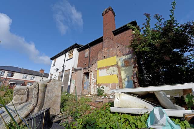 The former Samson and Lion Pub, Bilston.