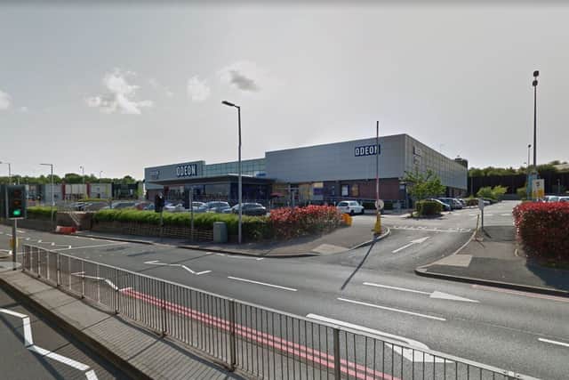 Odeon cinema on The Embankment outside Merry Hill