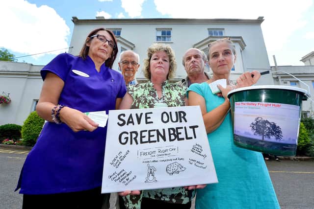 Irene Bell, Cllr Calvert Stonehouse, Donna Gilmartin, Charles Cawthorne, Gail Ballance
