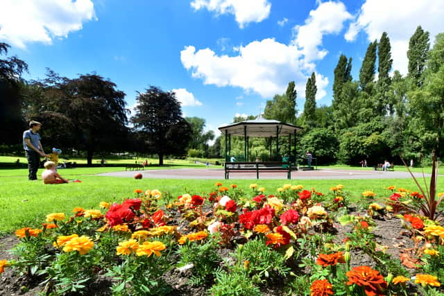 Willenhall Memorial Park, which has been awarded a green flag