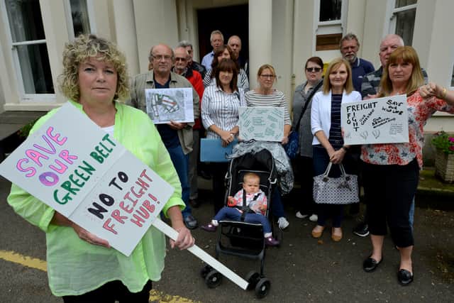 The Stop the Gailey Freight Hub group has opposed the plans