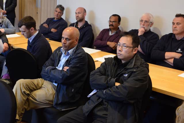 Meetings regarding the work have seen a high turnout from concerned locals