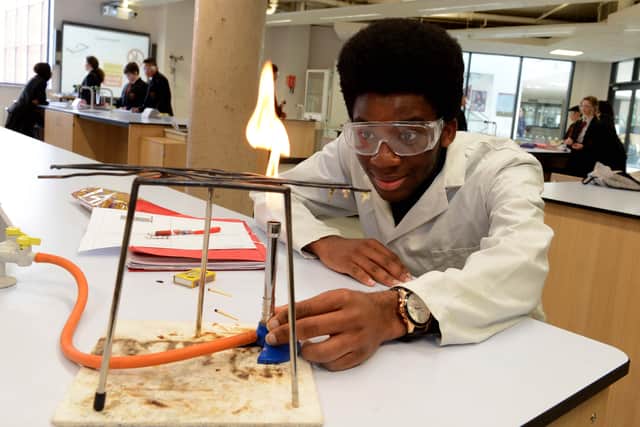 In his A Levels, Brian got A*s in chemistry, physics and biology and an A grade in maths.