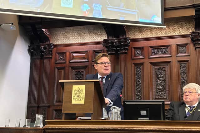 Birmingham Council leader Councillor John Cotton at the budget meeting on Tuesday, February 24. Photo: Alexander Brock