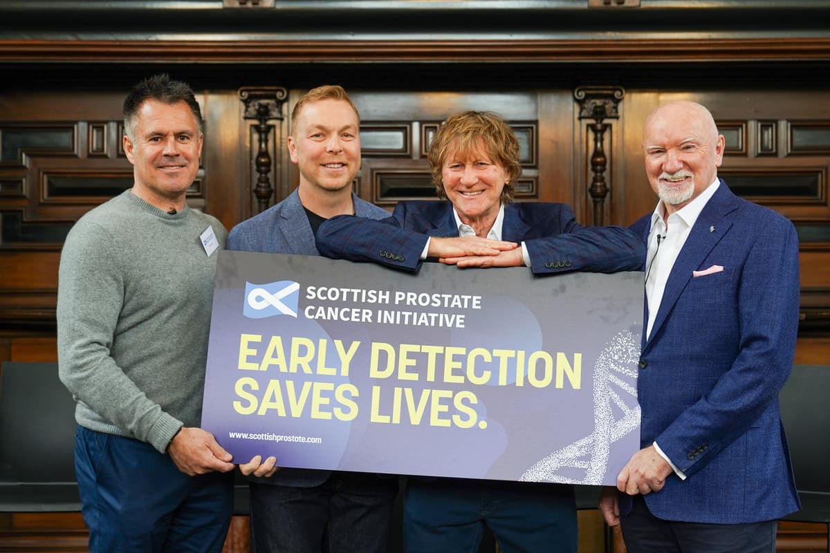 Project Sir Sir Chris Hoy project to screen 25,000 men for prostate cancer