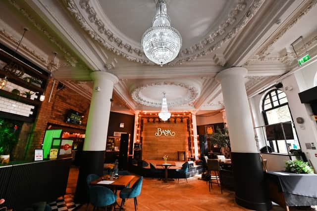 Bank De León has a glamourous look and a lot of space. Photo: Steve Leath