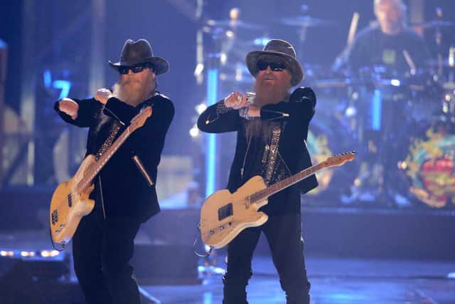 (L-R) Dusty Hill and Billy Gibbons