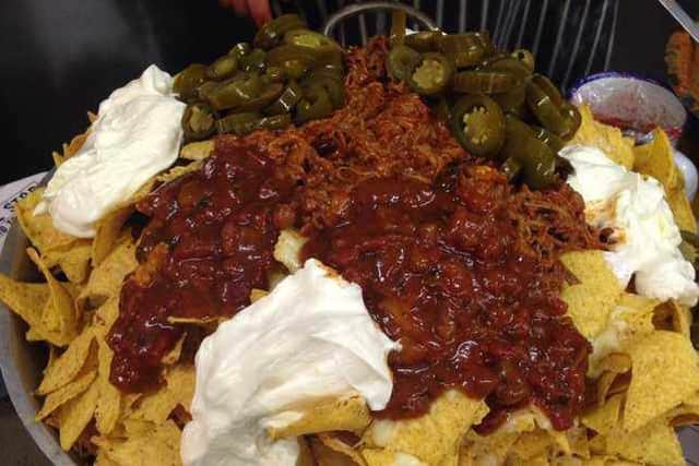 SmokeStop offer a range of difficult food challenges for you to defeat. Pic from: https://www.facebook.com/Smokestopbbqshropshire/?fref=ts
