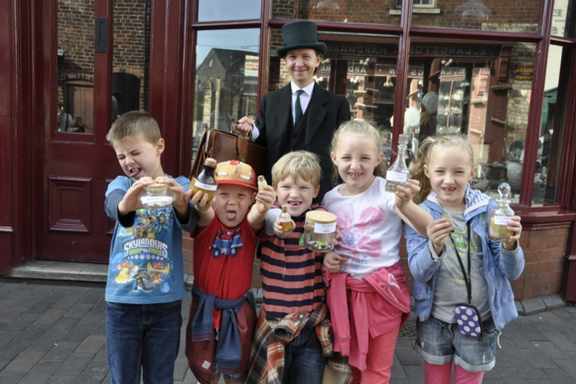 Kids enjoying the event at the museum in Tipton (Picture from Black Country Living Museum)