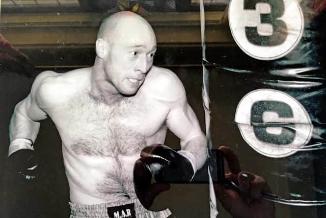 Simon Hillier was a talented kickboxer, becoming a champion