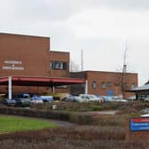 The A&E department at County Hospital, Stafford, which closes at 10pm every day