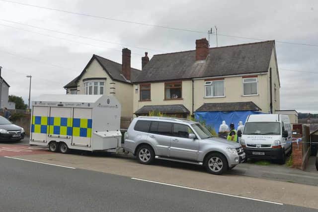 Police were called to the scene by the ambulance service