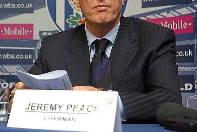 Jeremy Peace – under pressure to sell shares