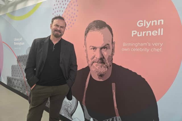 Glynn Purnell at Birmingham Airport. Photo: Mimi Ibrahim/Express & Star