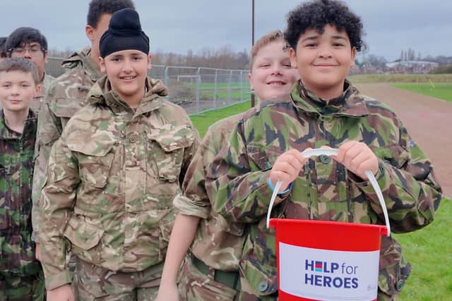 CCF Cadets at Phoenix Collegiate 