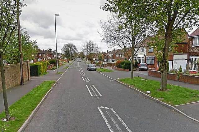 Broad Lane North in Willenhall where two men stole the expensive mountain bike