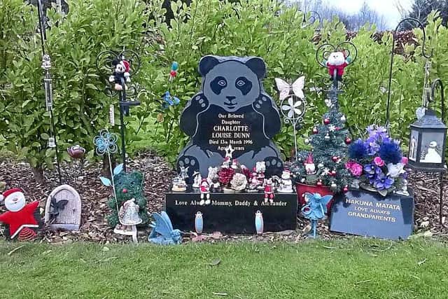 Charlotte Dunn's grave