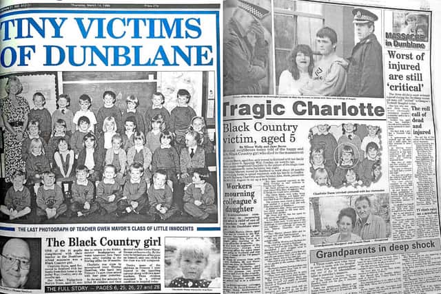 How the Express & Star reported the atrocity in 1996
