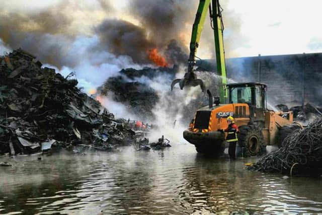 WATCH: 30 firefighters tackle Birmingham recycling centre blaze