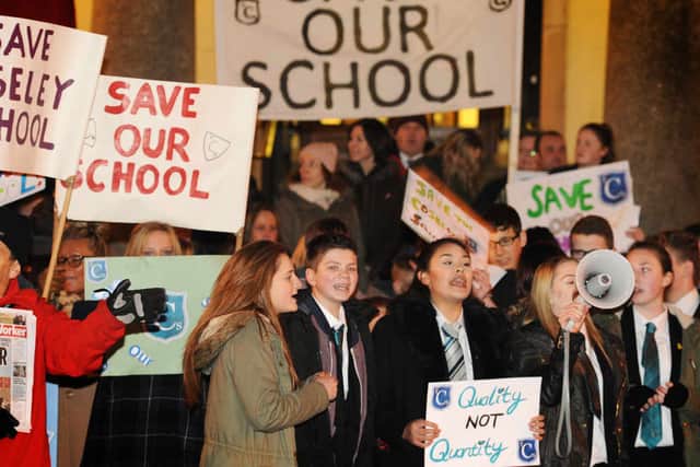 The Coseley School closed in 2017, despite protests