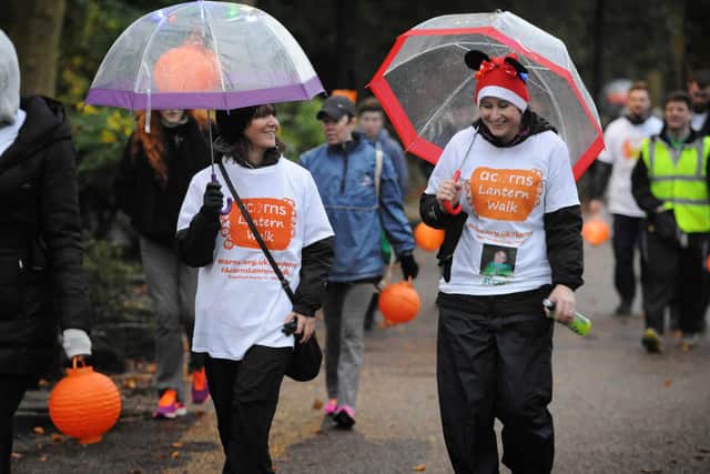 The bad weather didn't stop Pam and Aimee Crouch