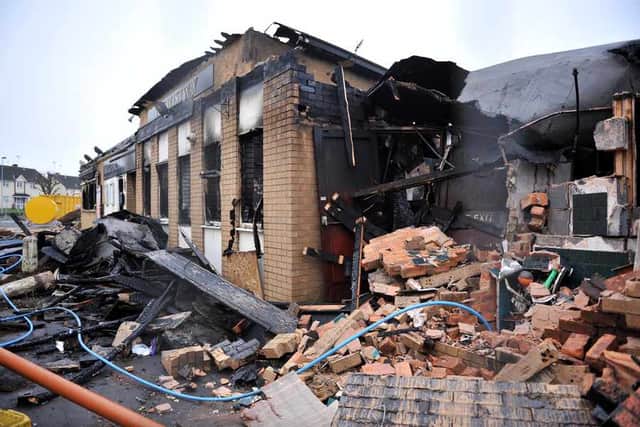 Smashed Pub IN PICTURES: Time called as fire hit pub demolished to make way for 30 ...