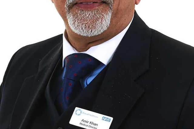 Apology – trust medical director Amir Khan