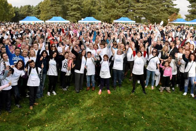 The event raised £82,000