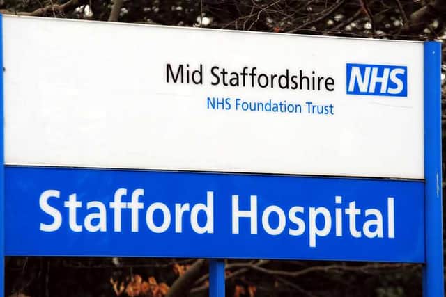 Stafford Hospital is now Stafford's County Hospital