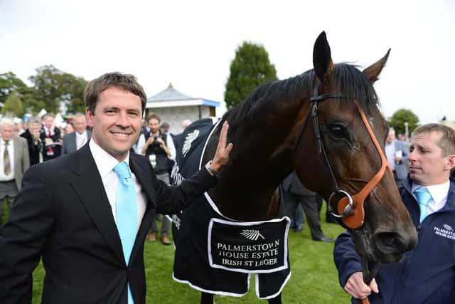 Michael Owen with his (now deceased) horse Brown Panther