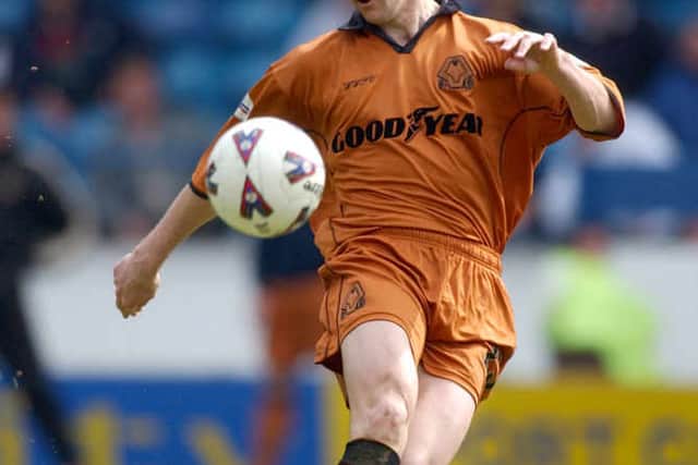 Tough and talented - Ludovic Pollet in his playing hey-day for Wolves.