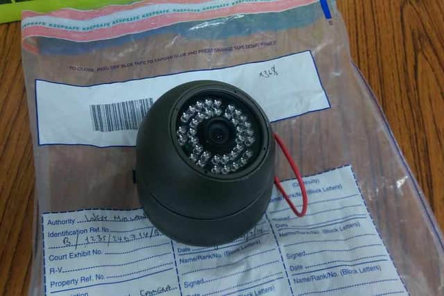 A CCTV camera