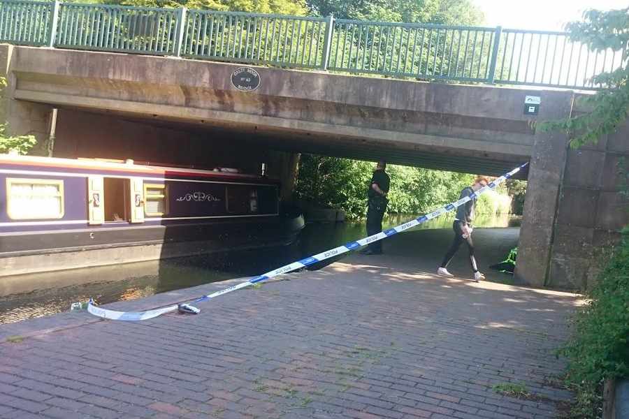 Man dies after falling from bridge at Wolverhampton canal