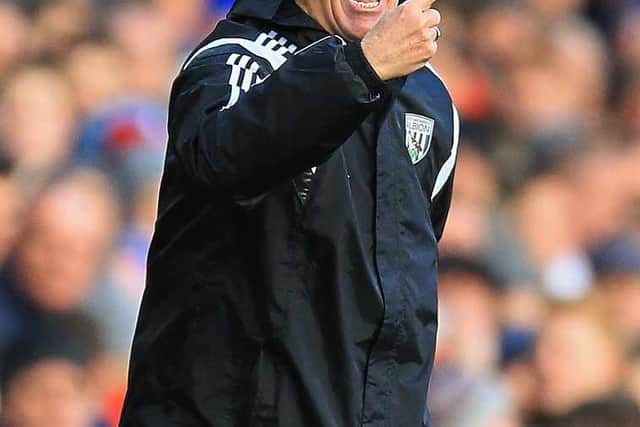 Albion head coach Tony Pulis