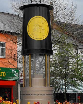The miners memorial in Hednesford
