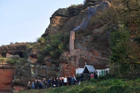 The rock houses at Kinver Edge
