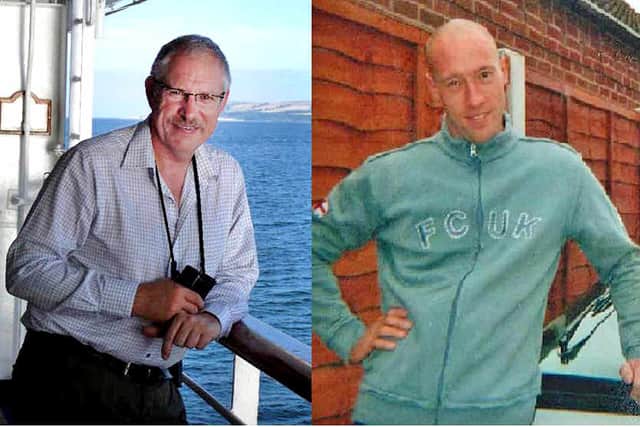 Simon Hillier and Stewart Staples (left)