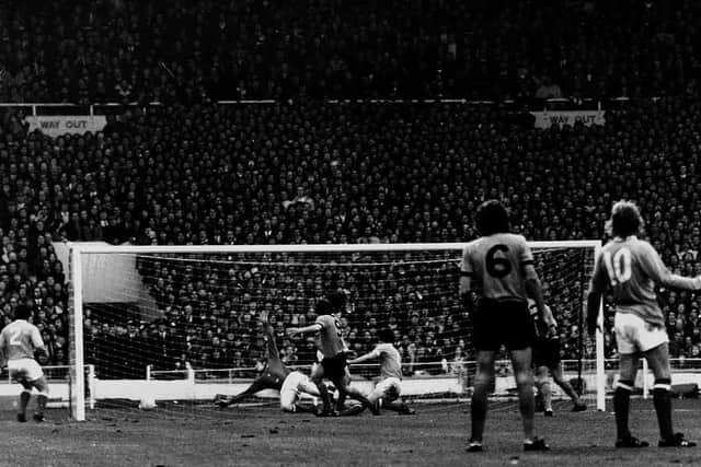 John Richards scores the winner